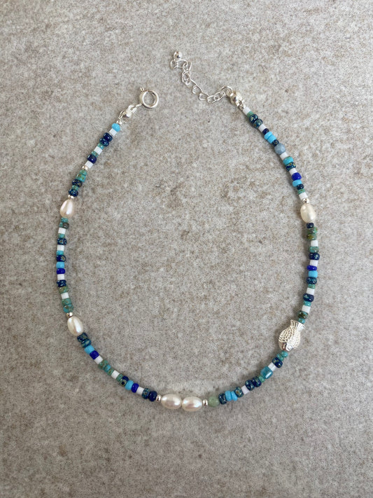 Sterling Silver Beach Anklet